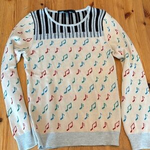 Vintage Marc Jacobs music sweater in small